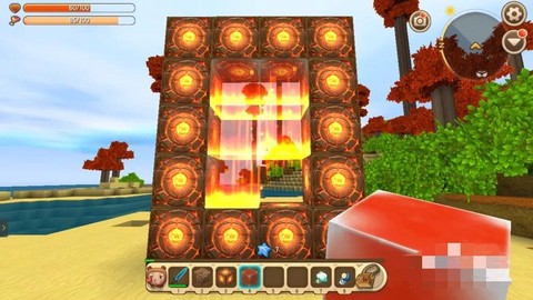 迷你世界号角怎么吹