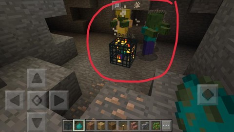 我的世界怎么造刷怪笼