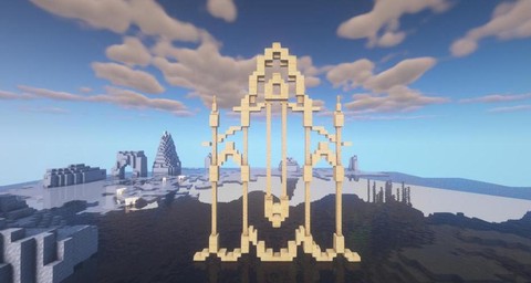 我的世界怎么做天堂