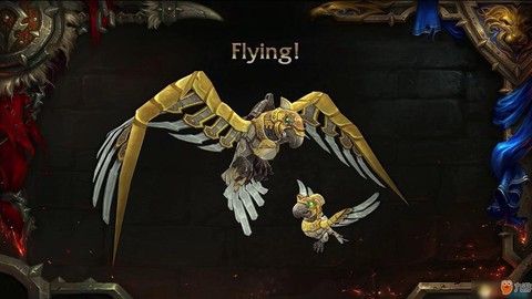 魔兽世界坐骑怎么飞