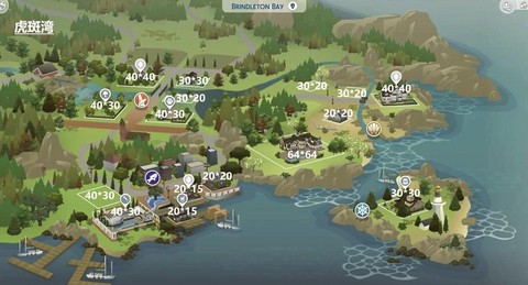 模拟人生4怎么地图