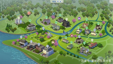 模拟人生4怎么地图[图1]