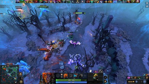 dota2蓝本定位什么意思